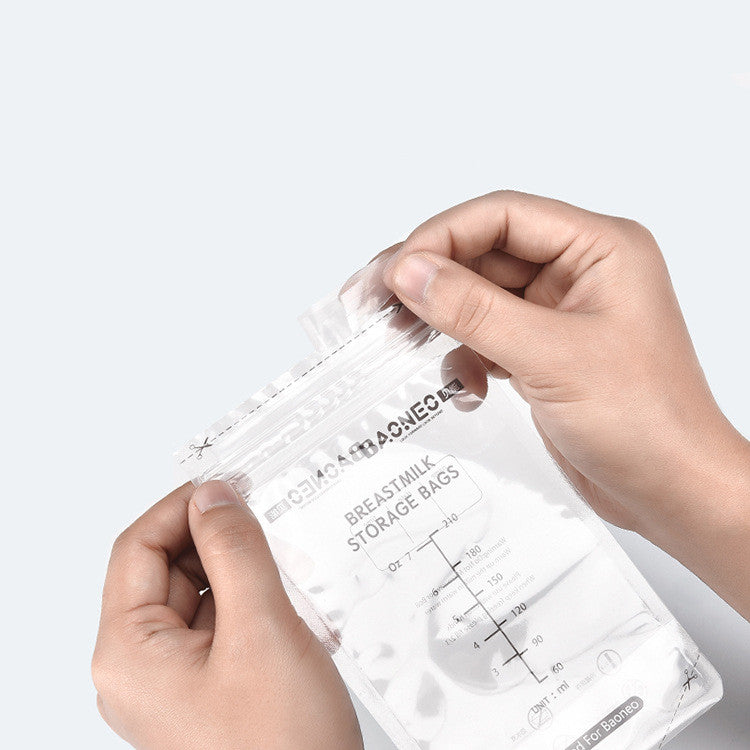 Breast Milk Storage Bag 210ml Frozen Storage Bag Of 10 Pieces